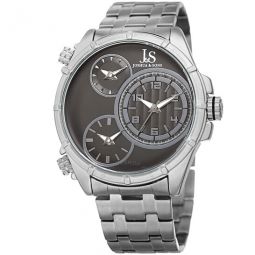 Quartz Gunmetal Dial Mens Watch