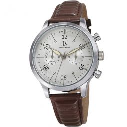 Quartz White Dial Mens Watch