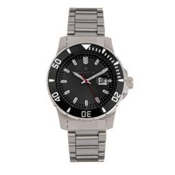 Admiralty Pro 200 Quartz Black Dial Mens Watch