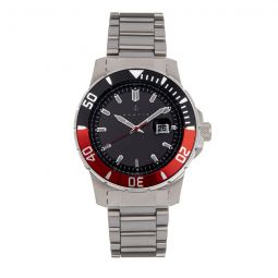 Admiralty Pro 200 Quartz Black Dial Mens Watch
