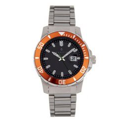 Admiralty Pro 200 Quartz Black Dial Mens Watch