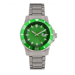 Admiralty Pro 200 Quartz Green Dial Mens Watch