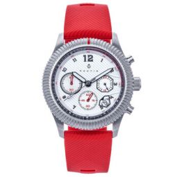 Meridian Chronograph Quartz White Dial Mens Watch NAUN100-2