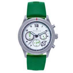 Meridian Chronograph Quartz White Dial Mens Watch