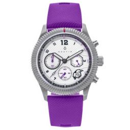 Meridian Chronograph Quartz White Dial Mens Watch