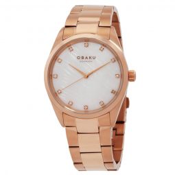 Classic Quartz White Dial Ladies Watch