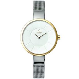 Classic Quartz White Dial Ladies Watch