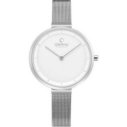 Classic Quartz White Dial Ladies Watch