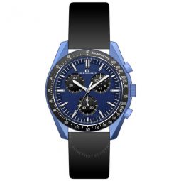 Orbit Chronograph Quartz Blue Dial Mens Watch