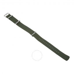 19.5 mm Green NATO Polyamide Watch Band