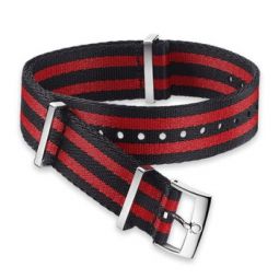 Nato 19-20 mm Stripe Polyamide Watch Band
