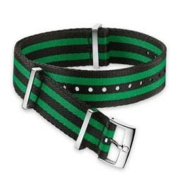 Nato 19-20 mm Striped Polyamide Watch Band