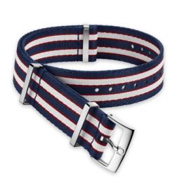 Nato Unisex 19-20 mm Striped Polyamide Watch Band