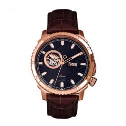 Bauer Automatic Black Dial Mens Watch