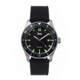 Elijah Black Dial Mens Watch