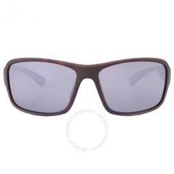 Border Graphite Poarized Wrap Mens Sunglasses
