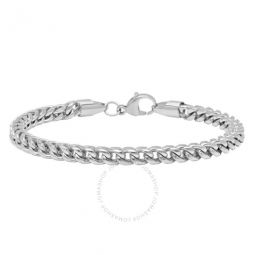Mens High Polish Franco Bracelet
