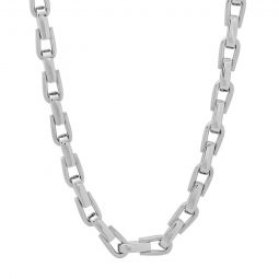 Mens Horseshoe Link Stainless Steel Chain