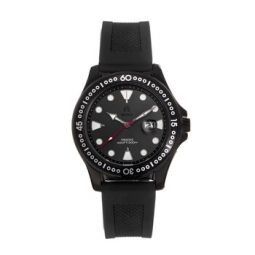 Freedive Quartz Black Dial Mens Watch