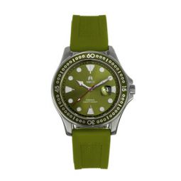 Freedive Quartz Green Dial Mens Watch