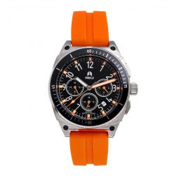 Sonar Black Dial Mens Watch