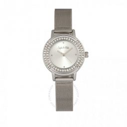 Cambridge Crystal Silver Dial Ladies Watch