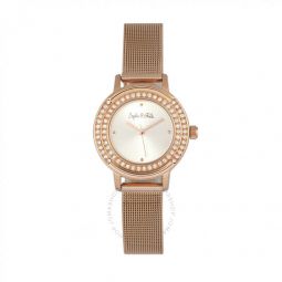 Cambridge Crystal Silver Dial Ladies Watch
