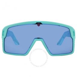 MONOLITH Happy Grey Green with Dark Blue Spectra Shield Unisex Sunglasses
