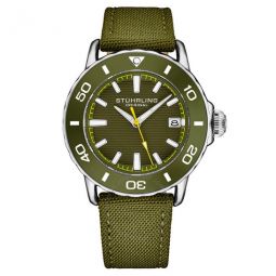 Aquadiver Quartz Green Dial Mens Watch