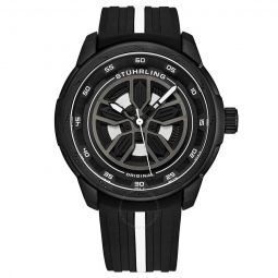 Aviator Black Dial Mens Watch