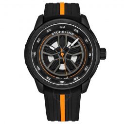 Aviator Black Dial Mens Watch