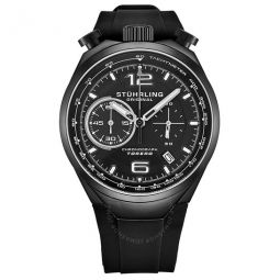 Monaco Quartz Black Dial Mens Watch