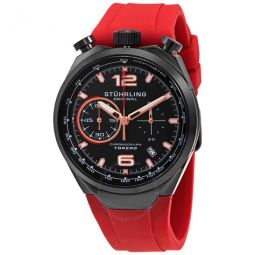 Monaco Quartz Black Dial Mens Watch