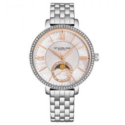 Symphony Quartz Silver Dial Ladies Watch
