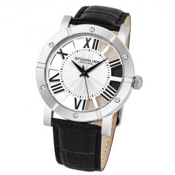 Symphony Quartz Silver Dial Mens Watch