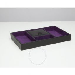 Blake Black Pebble Valet Tray