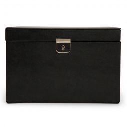 Palermo Large Black Anthracite Jewelry Case