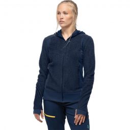 Falketind Alpha120 Zip Hooded Jacket - Womens