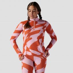 Lightweight Poly 1/4-Zip Baselayer Top - Womens