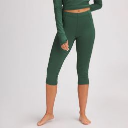 Lightweight Poly Calf-Length Baselayer Bottom - Womens