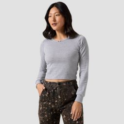 Rosette Long-Sleeve T-Shirt - Womens