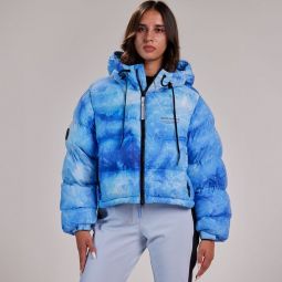 Cropped Puffer Jacket - Womens