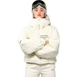 Cropped Puffer Jacket - Womens