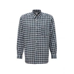 Comme des Garcons 버튼 체크 패턴 셔츠 FPB070W25