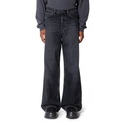 아크네 스튜디오 미드라이즈 와이드 레그 진 C00090