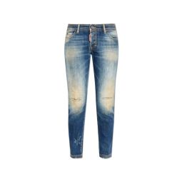 Dsquared2 미디엄 로데오 워시 디스트레스드 제니퍼 진 S72LB0875D30011