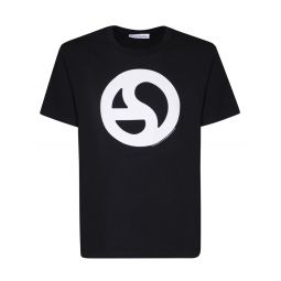 Acne Studios 로고 프린트 크루넥 티셔츠 CL0265