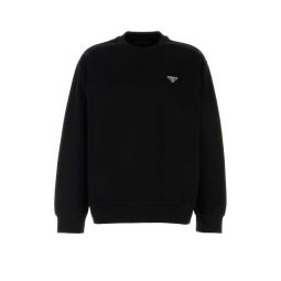 Prada 트라이앵글 로고 크루넥 스웨트셔츠 UJL79BSOOO11OQ