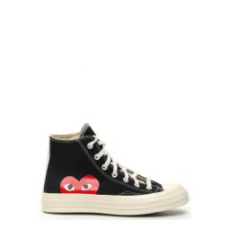 Comme des Garcons Play X 컨버스 하이탑 스니커즈 AZK112
