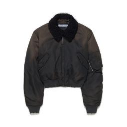 Acne Studios 퍼리 칼라 봄버 재킷 FNWNOUTW000997A90636